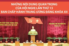 [Infographics] Nội dung của Hội nghị 13 Ban chấp hành TW Đảng khóa XII