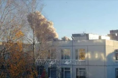 Nổ lớn bên trong một tòa nhà văn phòng ở thủ đô nước Nga