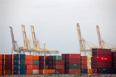 Cảng hàng hóa Penang ở Butterworth, Malaysia. (Ảnh: AFP/TTXVN) 