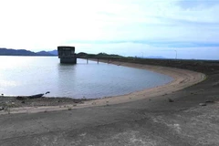 Hồ Kẻ Gỗ thuộc xã Cẩm Mỹ, huyện Cẩm Xuyên (Hà Tĩnh). (Nguồn: TTXVN) 