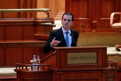 Thủ tướng Romania Ludovic Orban. (Nguồn: THX/TTXVN) 