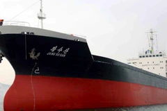 Tàu Jangsusan. (Nguồn: nknews.org) 