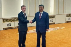 Chủ tịch Trung Quốc Tập Cận Bình và Cố vấn An ninh Quốc gia Mỹ Jake Sullivan. (Nguồn: AFP/Getty Images)