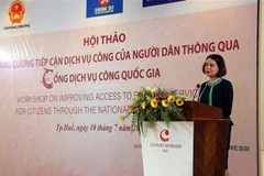 Đại sứ Australia tại Việt Nam Robyn Mudie. (Ảnh: Đỗ Trưởng/TTXVN) 