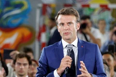 Tổng thống Pháp Emmanuel Macron. (Ảnh: AFP/TTXVN)