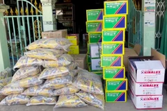 Thuốc bảo vệ thực vật bị thu giữ. (Nguồn: laodong.vn) 