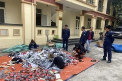 Những năm gần đây, tình hình hoạt động buôn lậu, hàng giả và gian lận thương mại trên địa bàn tỉnh Vĩnh Phúc vẫn diễn ra phức tạp, nhất là dịp Tết Nguyên đán hằng năm với nhiều thủ đoạn tinh vi. (Nguồn: Cục quản lý thị trường Vĩnh Phúc)