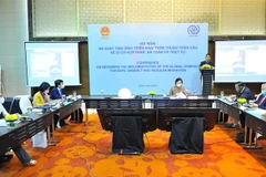 Quang cảnh hội nghị. (Ảnh: Minh Đức/TTXVN) 