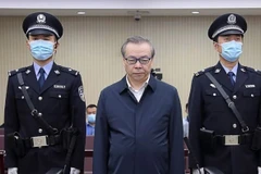 Lại Tiểu Dân tại một phiên tòa. (Nguồn: Weibo) 