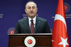 Ngoại trưởng Thổ Nhĩ Kỳ Mevlut Cavusoglu. (Ảnh: AFP/TTXVN) 