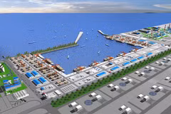 Dự án Khu bến cảng Mỹ Thủy. (Nguồn: quangtri.gov.vn) 