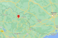 Vụ việc xảy ra tại huyện Nguyên Bình, tỉnh Cao Bằng. (Nguồn: Google Maps) 
