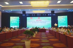 Quang cảnh hội thảo. (Ảnh: Hoài Thu/TTXVN)