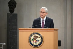 Bộ trưởng Tư pháp Merrick Garland. (Ảnh: AFP/TTXVN)