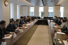 Toàn cảnh buổi làm việc của Đoàn công tác SSC với Lãnh đạo và các đơn vị chuyên môn của JICA. (Nguồn: SSC)