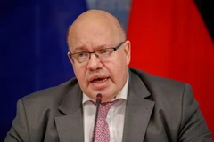 Bộ trưởng Kinh tế và Năng lượng Đức Peter Altmaier phát biểu tại cuộc họp báo ở Berlin ngày 12/2/2019. (Nguồn: AFP/TTXVN) 
