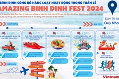 Hàng loạt hoạt động trong tuần lễ Amazing Binh Dinh Fest 2024