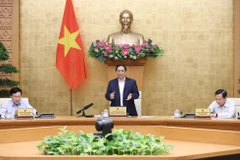 Hình ảnh Thủ tướng chủ trì Phiên họp Chính phủ thường kỳ tháng 10