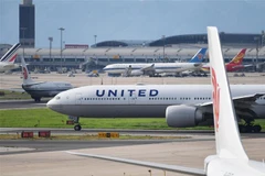 Máy bay Boeing 777 của hãng hàng không United Airlines. (Nguồn: AFP/TTXVN) 