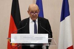 Ngoại trưởng Pháp Jean-Yves Le Drian. (Nguồn: AFP/TTXVN) 