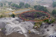 Thông tin về bụi lò thép tại Công ty Cổ phần gang thép Thái Nguyên. (Nguồn: kinhtemoitruong.vn) 