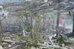 Vụ nổ xảy ra tại khu vực Egra, thuộc huyện Đông Medinipur, cách thủ phủ Kolkata của bang Tây Bengal khoảng 130km. (Nguồn: ANI)