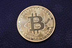Đồng tiền kỹ thuật số Bitcoin. (Nguồn: AFP/TTXVN) 