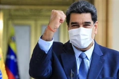 Tổng thống Venezuela Nicolas Maduro trong cuộc họp báo tại Caracas, ngày 6/12/2020. (Nguồn: DPA/TTXVN) 