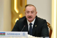 Tổng thống Azerbaijan Ilham Aliyev. (Ảnh: AFP/TTXVN)