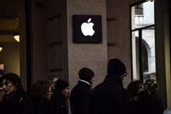 Một cửa hàng của Apple tại Turin, Italy. (Ảnh: AFP/ TTXVN) 