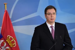 Tổng thống Serbia Aleksandar Vucic. (Ảnh: AFP/TTXVN)