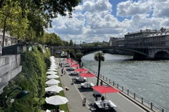 Sông Seine. (Ảnh Thu Hà/TTXVN)