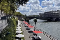 Sông Seine. (Ảnh Thu Hà/TTXVN)