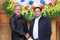 Thủ tướng Phạm Minh Chính tiếp Chủ tịch Tập đoàn NVIDIA Jensen Huang