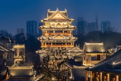 Chiêm ngưỡng cổ thành đẹp như tranh vẽ ở Trung Quốc