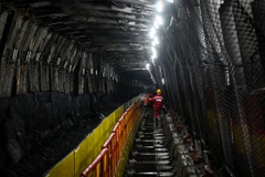 Bên trong một mỏ than ở Trung Quốc. (Nguồn: AFP/Getty Images)