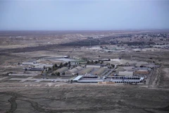 Căn cứ không quân Ain al-Asad ở miền Tây Iraq ngày 29/12/2019. (Nguồn: AP/TTXVN) 