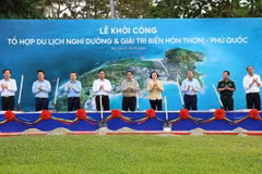 Lễ khởi công Tổ hợp du lịch nghỉ dưỡng và giải trí biển Hòn Thơm-Phú Quốc