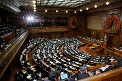 Toàn cảnh một phiên họp Hạ viện Nhật Bản tại thủ đô Tokyo. (Nguồn: AFP/TTXVN) 