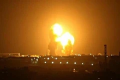 Một căn cứ quân sự của Mỹ tại Iraq trúng rocket phóng từ Iran. (Nguồn: IRNA/TTXVN)