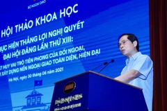 Phát huy vai trò của đối ngoại, xây dựng nền ngoại giao toàn diện