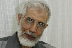 Mahmoud Ezzat trả lời phỏng vấn báo chí tại Cairo, Ai Cập tháng 8/2005. (Nguồn: AFP/TTXVN) 