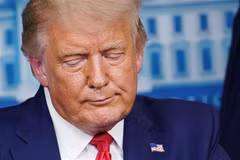 Cựu Tổng thống Mỹ Donald Trump. (Nguồn: AFP/TTXVN) 