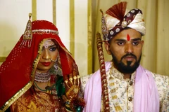 [Photo] Lễ cưới tập thể tại thành phố cảng Karachi ở miền nam Pakistan