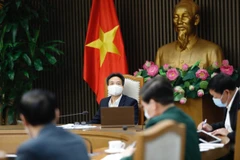 Phó Thủ tướng Vũ Đức Đam chủ trì họp về tình hình dịch tại Hải Dương