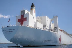 Tàu bệnh viện của Hải Quân Mỹ. (Nguồn: usembassy.gov)