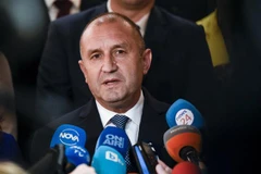 Tổng thống Bulgaria Rumen Radev. (Ảnh: AFP/TTXVN) 