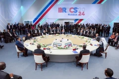 Toàn cảnh Hội nghị Cấp cao Nhóm BRICS ở Kazan, Nga, ngày 23/10/2024. (Ảnh: ANI/TTXVN)