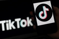 Biểu tượng ứng dụng TikTok. (Ảnh: AFP/TTXVN)