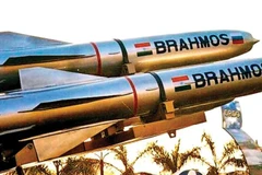 Tên lửa hành trình siêu thanh BrahMos của Ấn Độ. (Nguồn: Asianaffairs) 